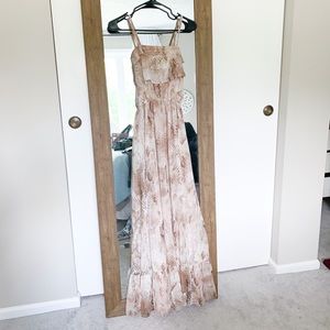 Snakeskin Maxi Dress